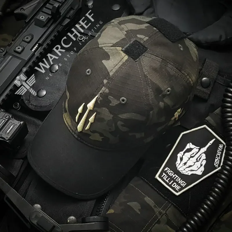 Warchief Tactical Operator Baseball Cap Men Multicam Black Outdoor Sports Airsoft Caps Camo Running Fishing Hiking Hunting Hat