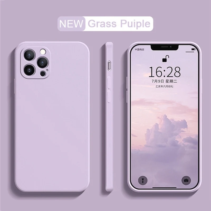 Luxury Liquid Silicone Camera Protection Case - Soft and Elegant Design