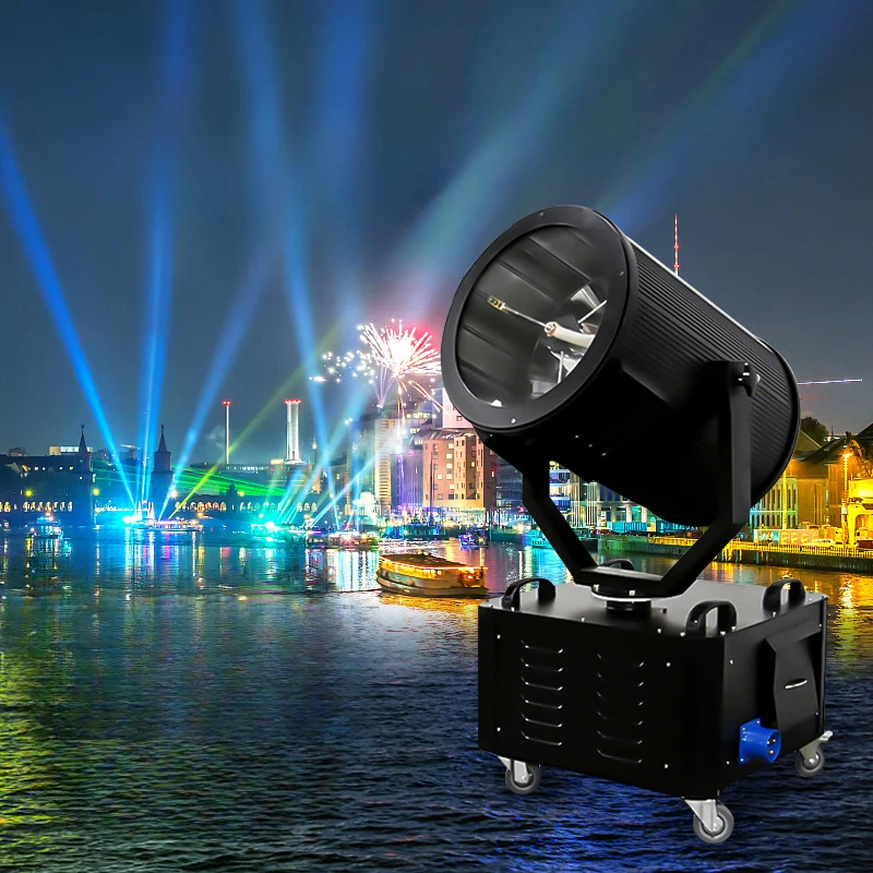 

Waterproof searchlight, aerial rose high-power beam light, outdoor lighting, automatic rotating projection, rooftop shaking