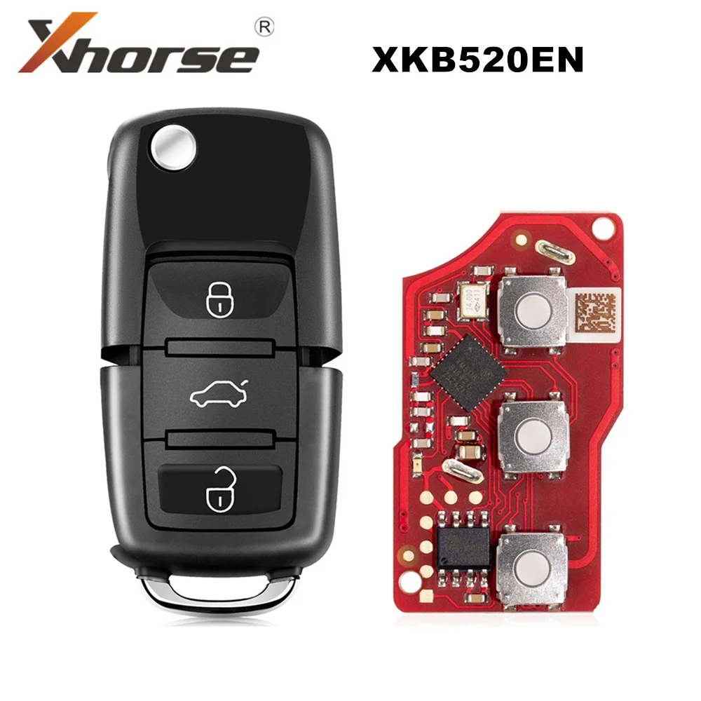 Xhorse XKB520EN Second Generation Wired Remote, Supports Wireless Programming
