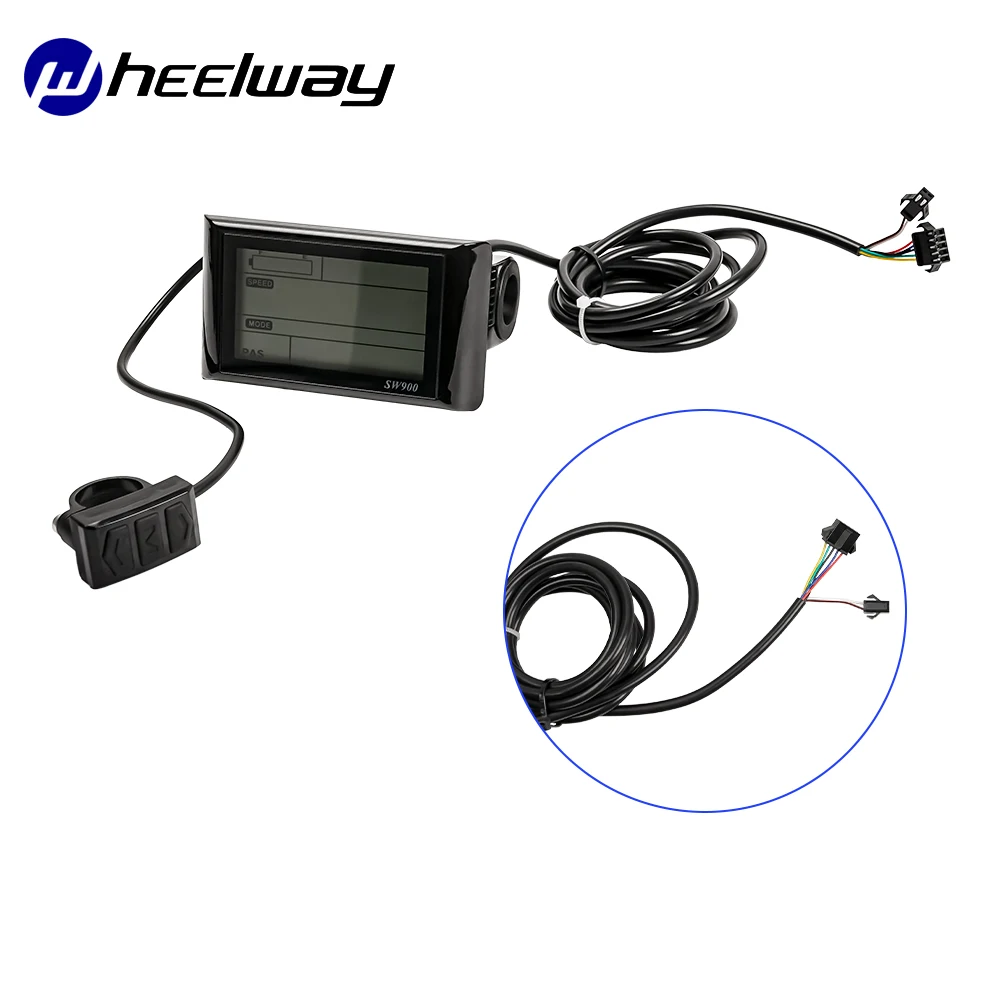 Kit Contrôleur Moteur Brushless 36V/48V 750W/1000W Pour Vélo/scooter électrique - Écran LCD H-100, 3 Modes Sinus