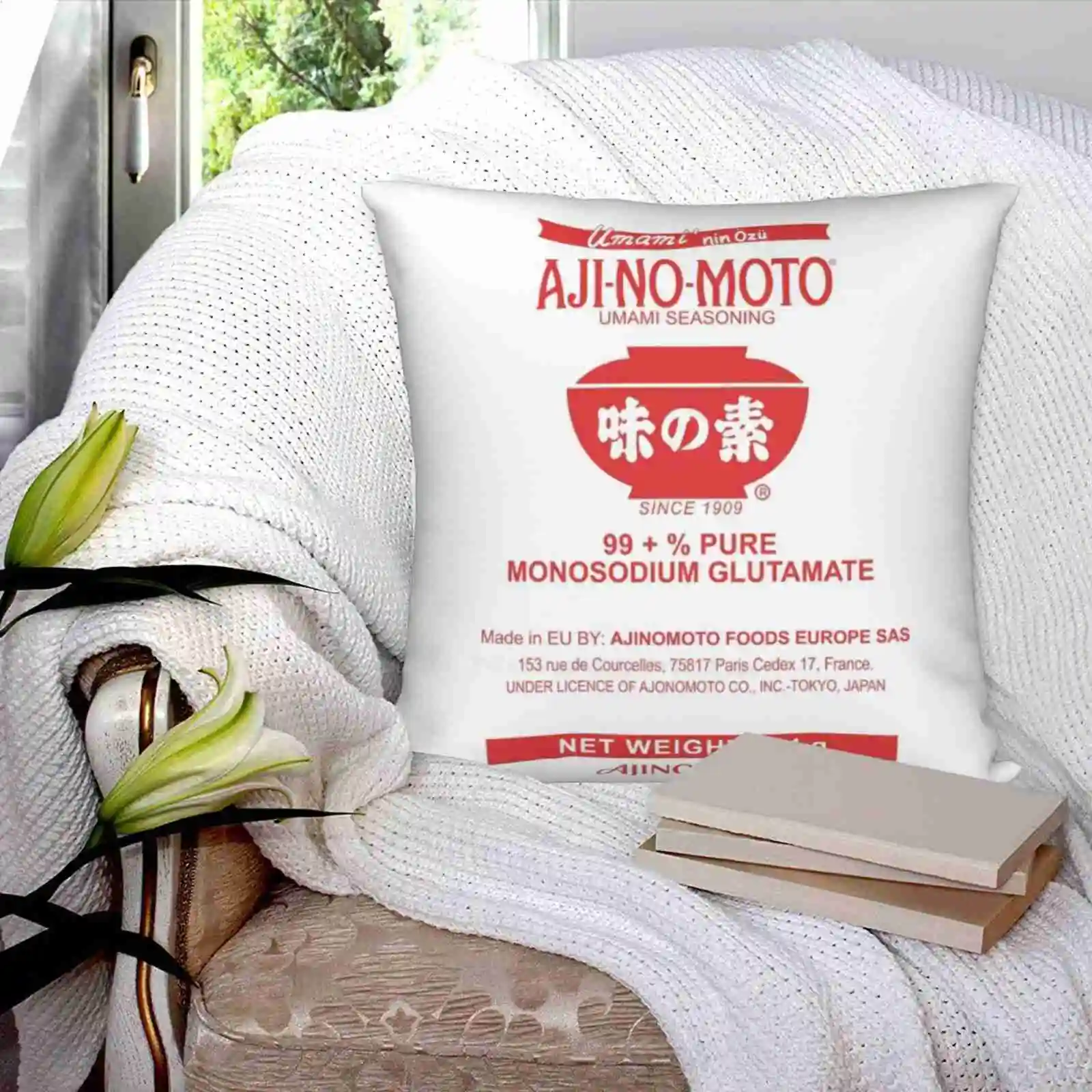 Monosodium Glutamate ( Msg ) Soft Comfortable Pillowslip Pillowcase Msg Umami Ajinomoto Japanese Cook Seasoning Uncle Roger 6