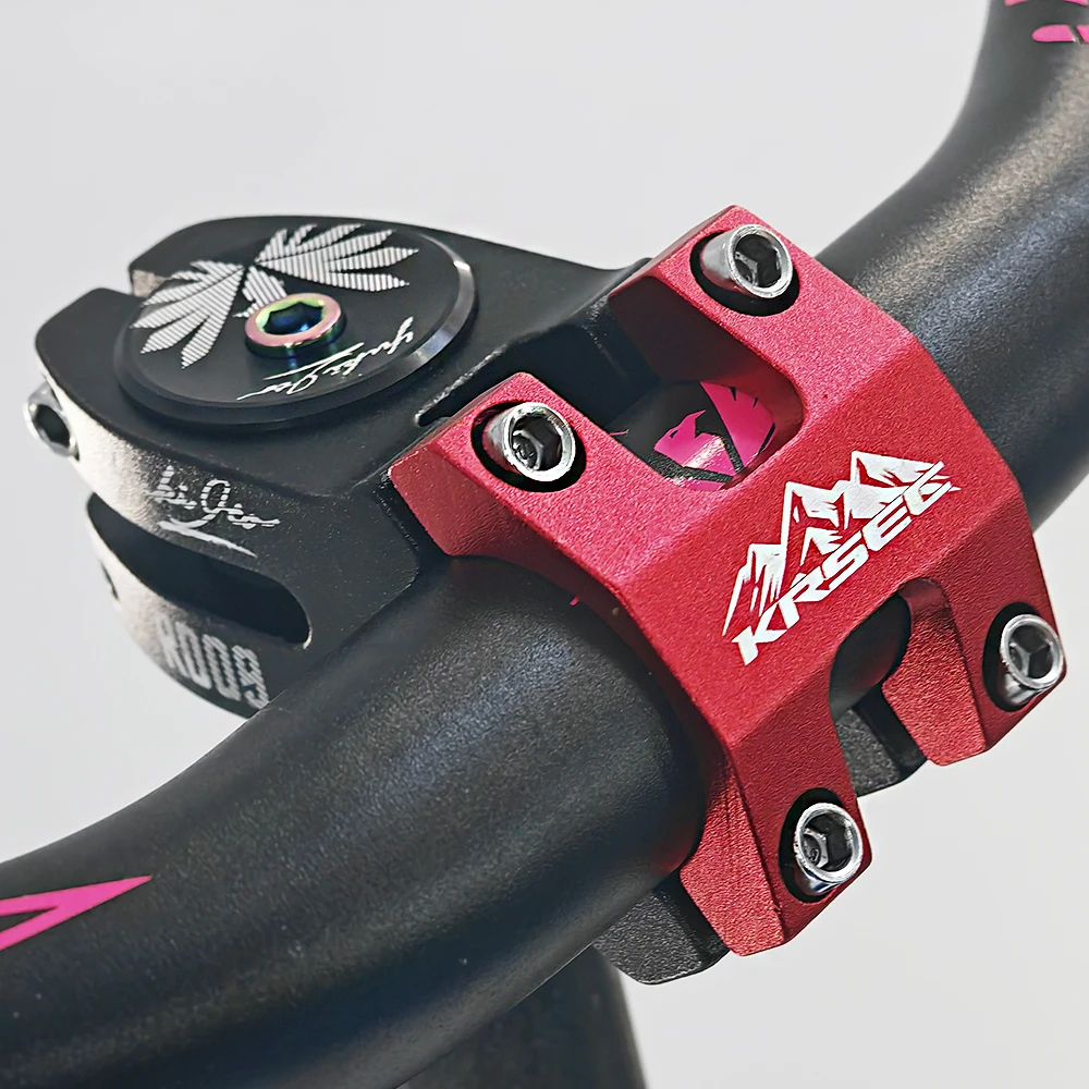 KRSEC R009 MTB Short Stem 31.8x28.6mm Aluminum Racing - Image 3