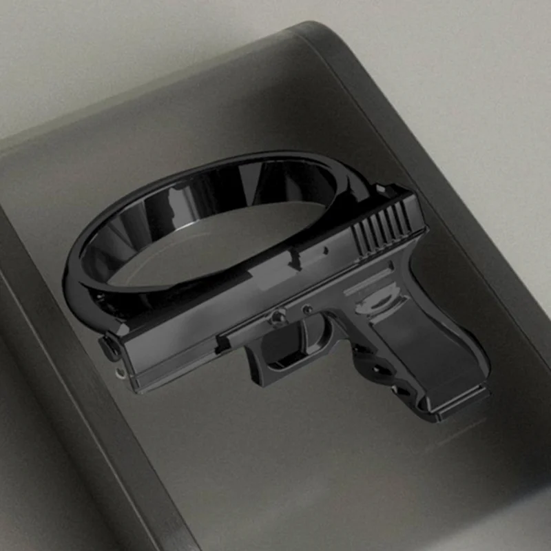 Exquisite Gun Imitation Ring alloy Gun Ring Polishing Motorcycle Cowboy Biker Punk Men Women Cool rings for men women finger ring