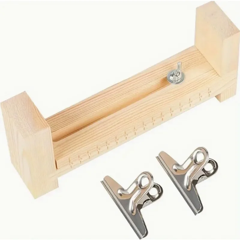Adjustable Paracord Bracelet Maker Kit-U Shaped Wooden Frame-Easy Crafting Tool for Jewelry Perfect for DIY Enthusiasts