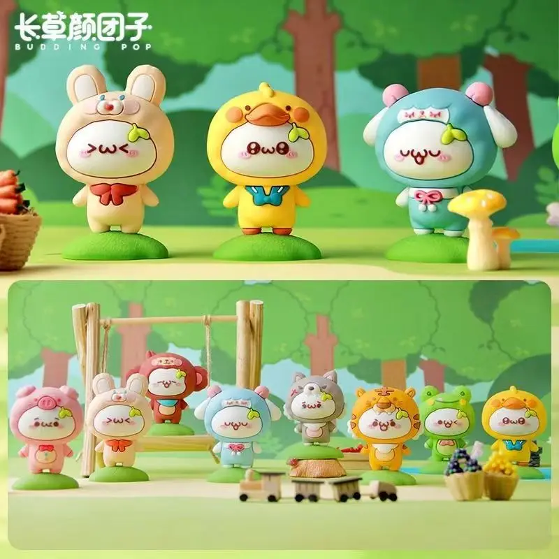 

8pcs/set Forest Dating Cat Blind Box Action Figure Toys Dumplings Surprise Dolls Fans Adult Children Toy Gift