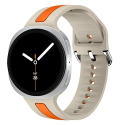 Enhanced Sport Band Strap for Galaxy Watch - Breathable and Comfortable Fitness Bracelet (Starlight orange)