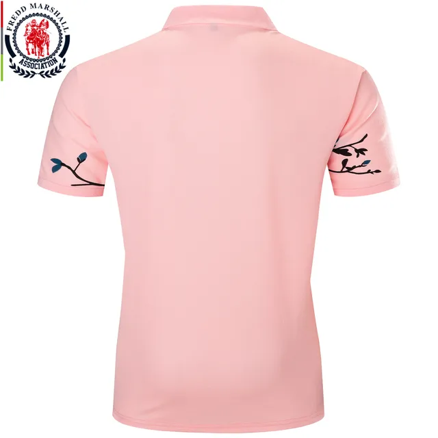 Modismo de Verão: Polo Floral Elegante da FREDD MARSHALL 3 Camisa Polo Floral FREDD MARSHALL