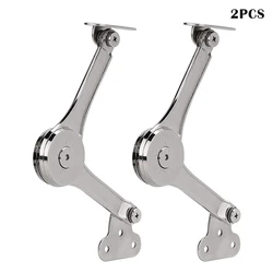Set of 2 Self - Closing 45° Hinges for Cabinet and Furniture Doors (B 2pcs Zinc alloy)
