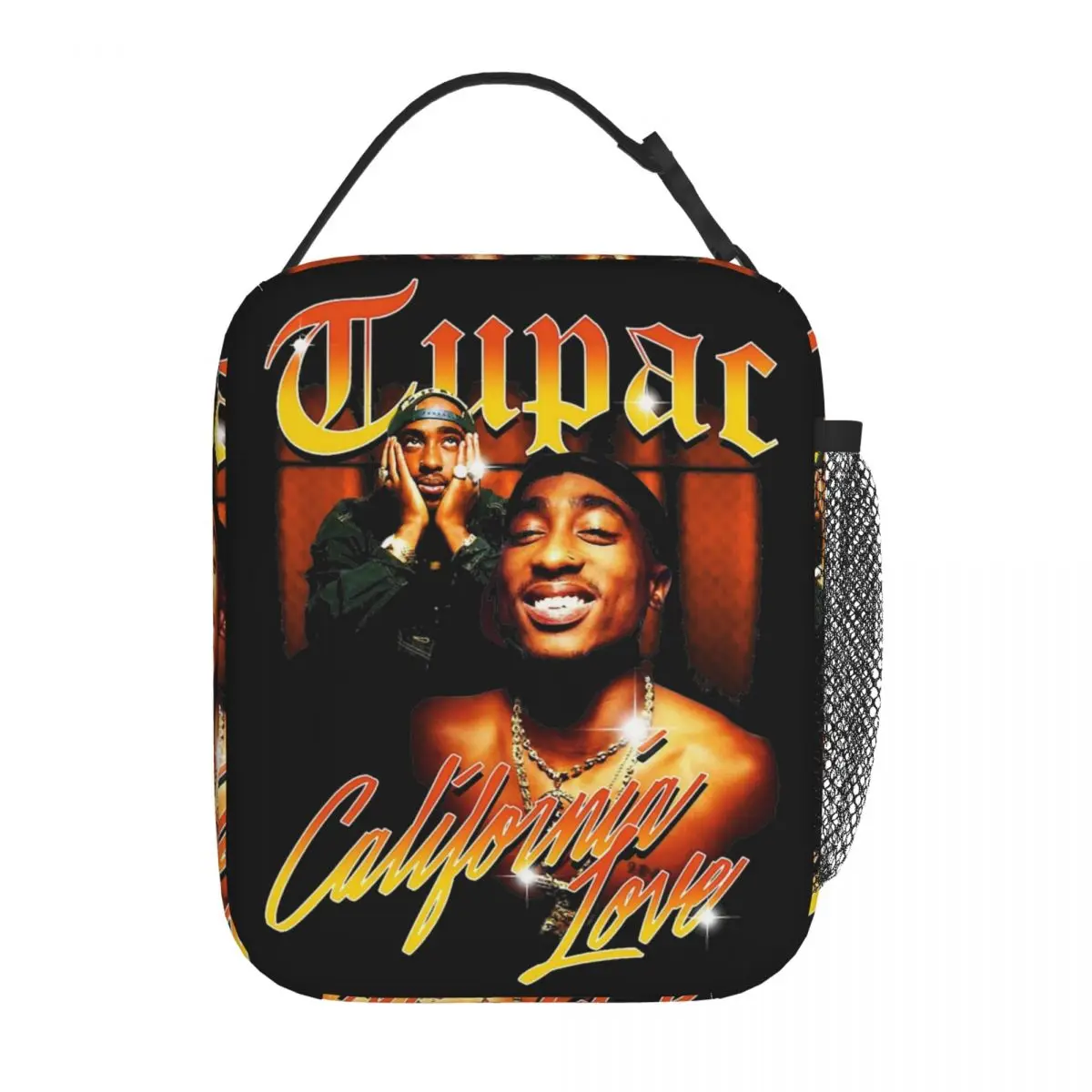 

Hip Hop 2PAC Trend So Hot Product Insulated Lunch Bag For Picnic Storage Food Boxes Portable Thermal Cooler Lunch Boxes