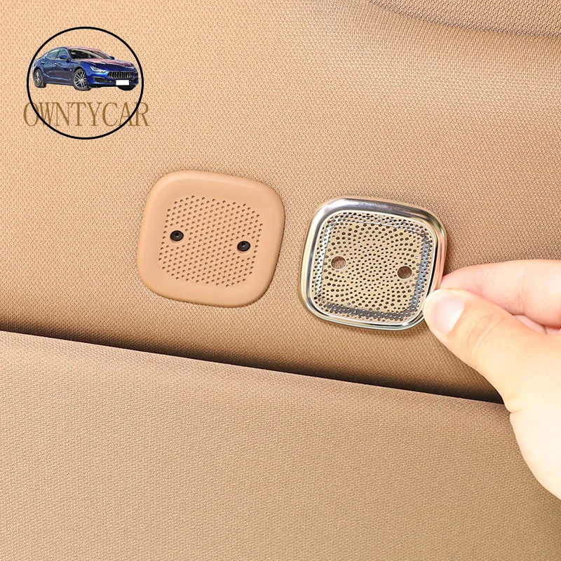 Per Land Rover Range Rover Sport Vogue L460 2023 In Acciaio Inox Auto Tetto Altoparlante Decorazione Copertura Adesivi Accessori Auto