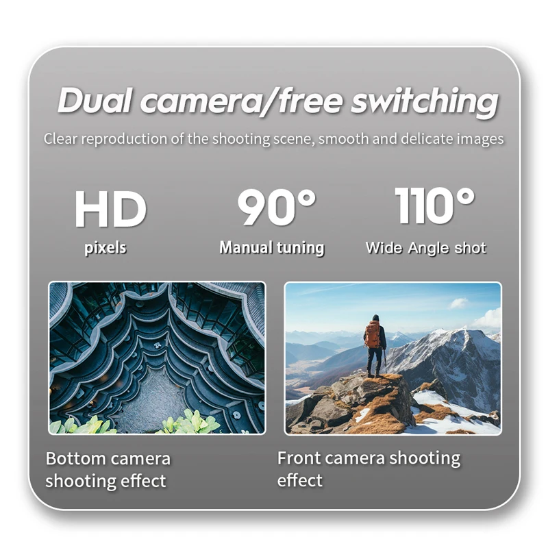 New E88S FPV Drone With 4K Camera Brushless Motor 360° Obstacle Avoidance Optical Flow Positioning Mini Dron Camera Aircraft