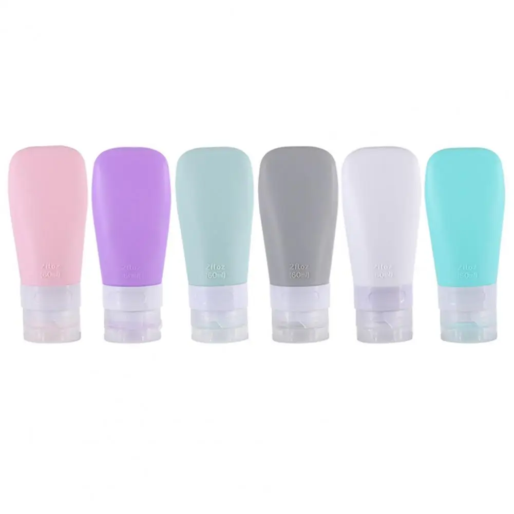

Travel Bottle 1 Set Versatile Leak-proof Silicone Travel Accessories Toiletries Refillable Bottle Beauty Salon Supplies