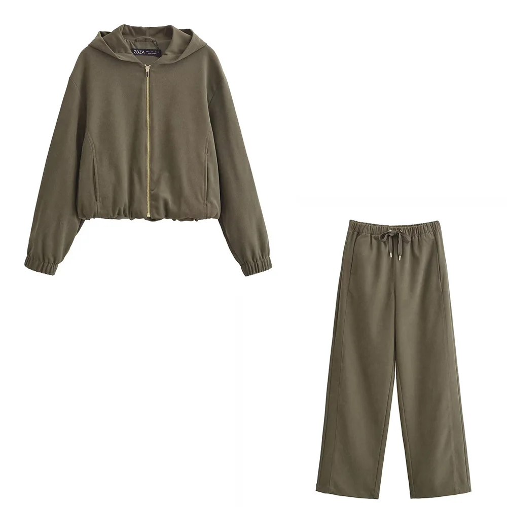 olive drab suit