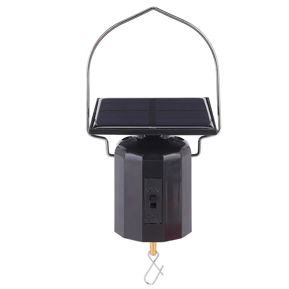 Solar Powered Rotating Hanging Wind Chime - Eco-Friendly & Durable Outdoor Decoration