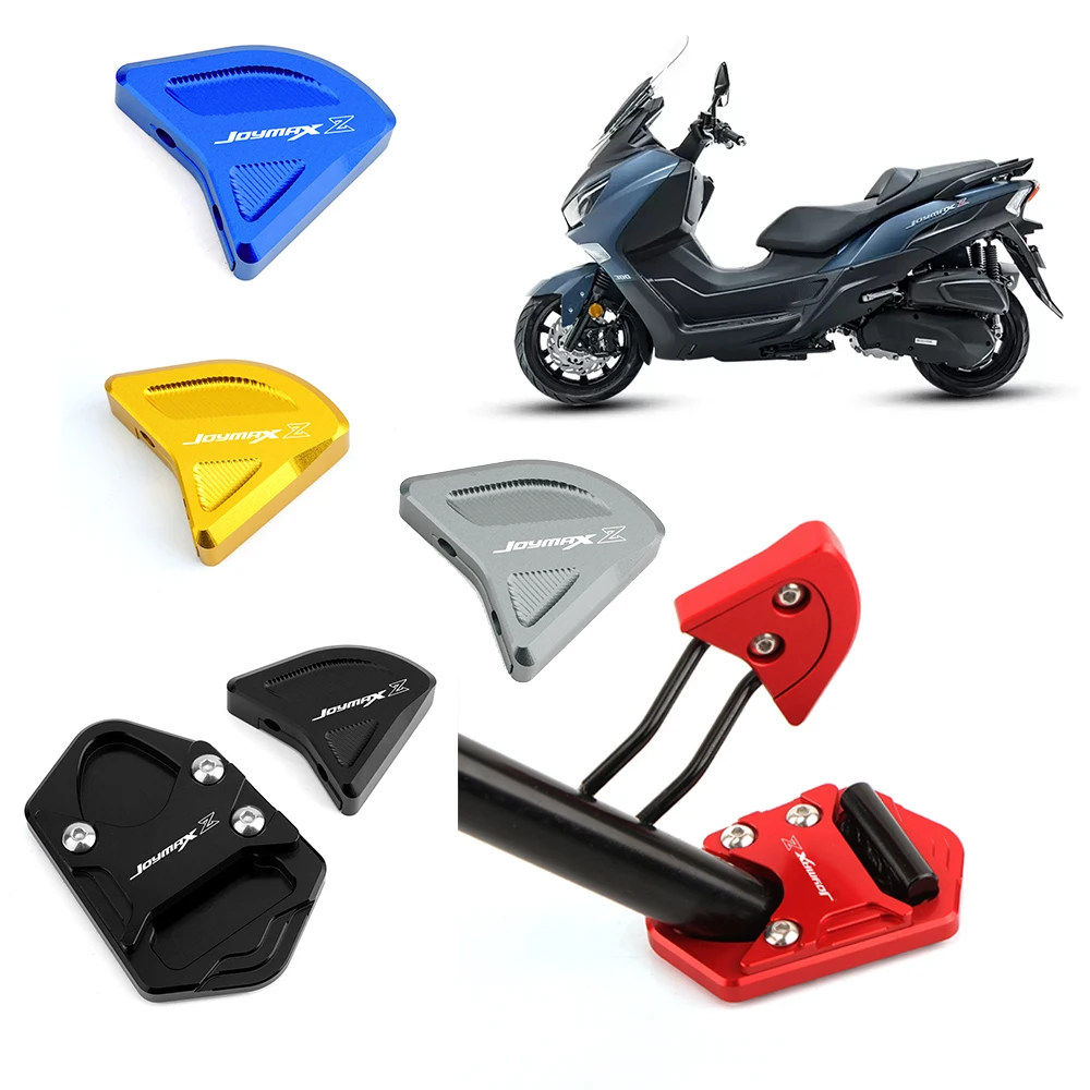 

For SYM Joymax Z300 JOYMAX Z300 300 Motorcycle CNC Accessories Kickstand Foot Side Extension Pad Support Plate Enlarge Stand