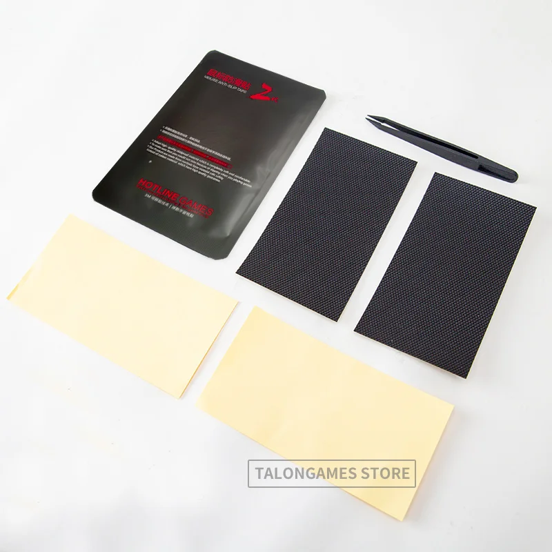 Hotline Jogos Mouse Anti-slip Grip Tape Versão Faça Você Mesmo Almofadas Resistentes ao Suor Adesivos Laterais Pcs - Imagem 6