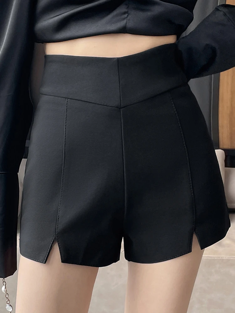 

Shorts Women High Waist Solid Shaped Summer Korean Style All-match Ins Sexy Slim Hot Short Streetwear Harajuku Ulzzang New