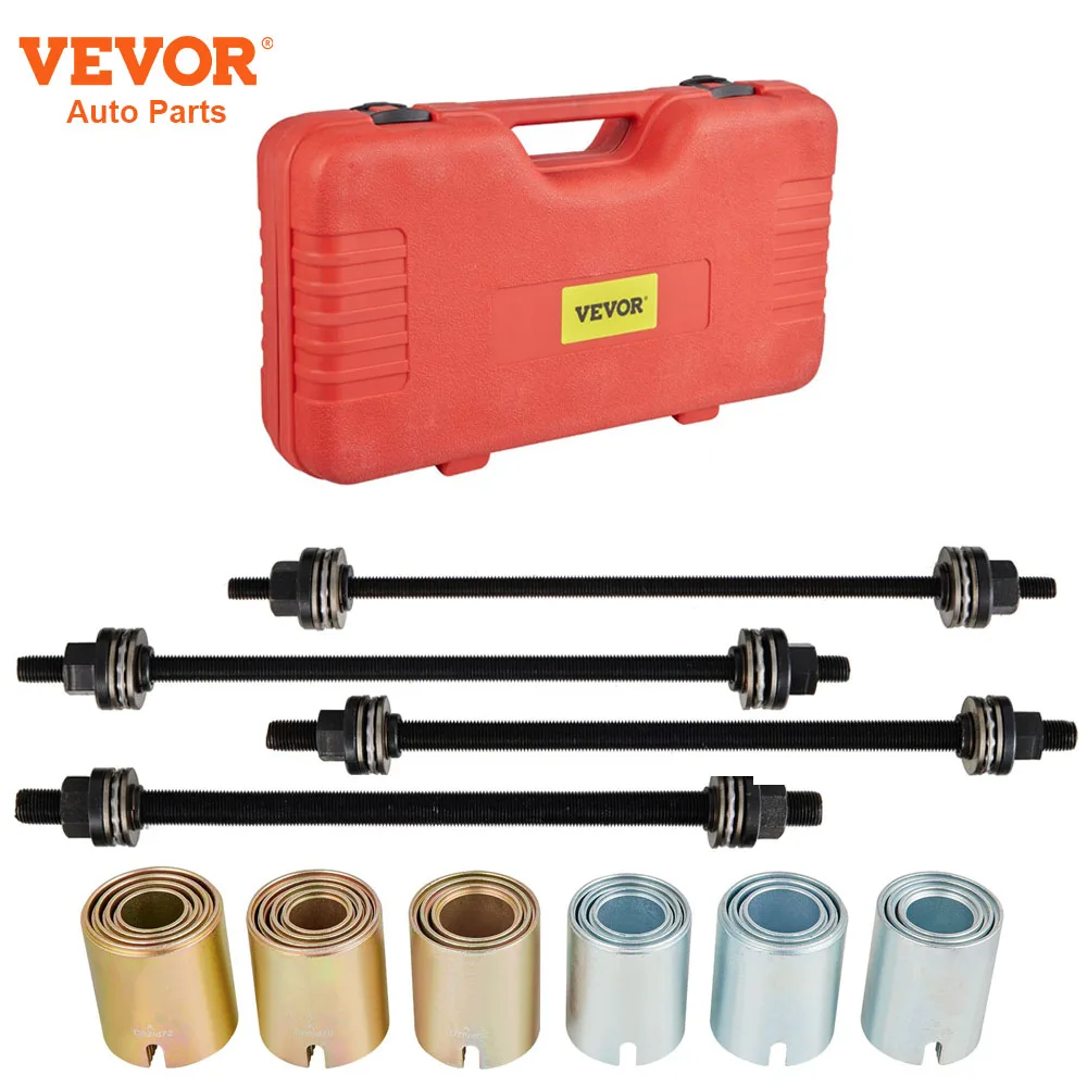 

VEVOR 26pcs Pull and Press Sleeve Kit Removal Installation Bushes Bearing Tool for Cars and LCV HGV Engines Auto Maintenance Set
