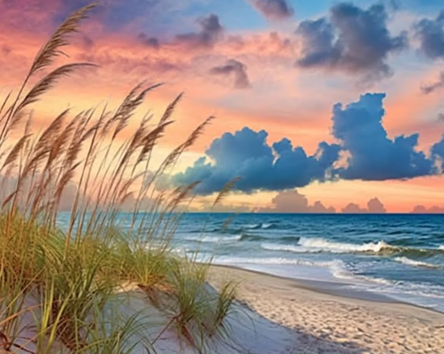 

Puzzles for Adults 300 Pieces Jigsaw Puzzles Beach Sunset Formation Wooden Wall Art Pictures for Living Room Props Toys