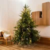 1.5M/2M/3M LED Ring Christmas Tree Tops Lights Decoration Tree Lights String for Patio Garden Outdoor Waterproof Waterfall Light 4