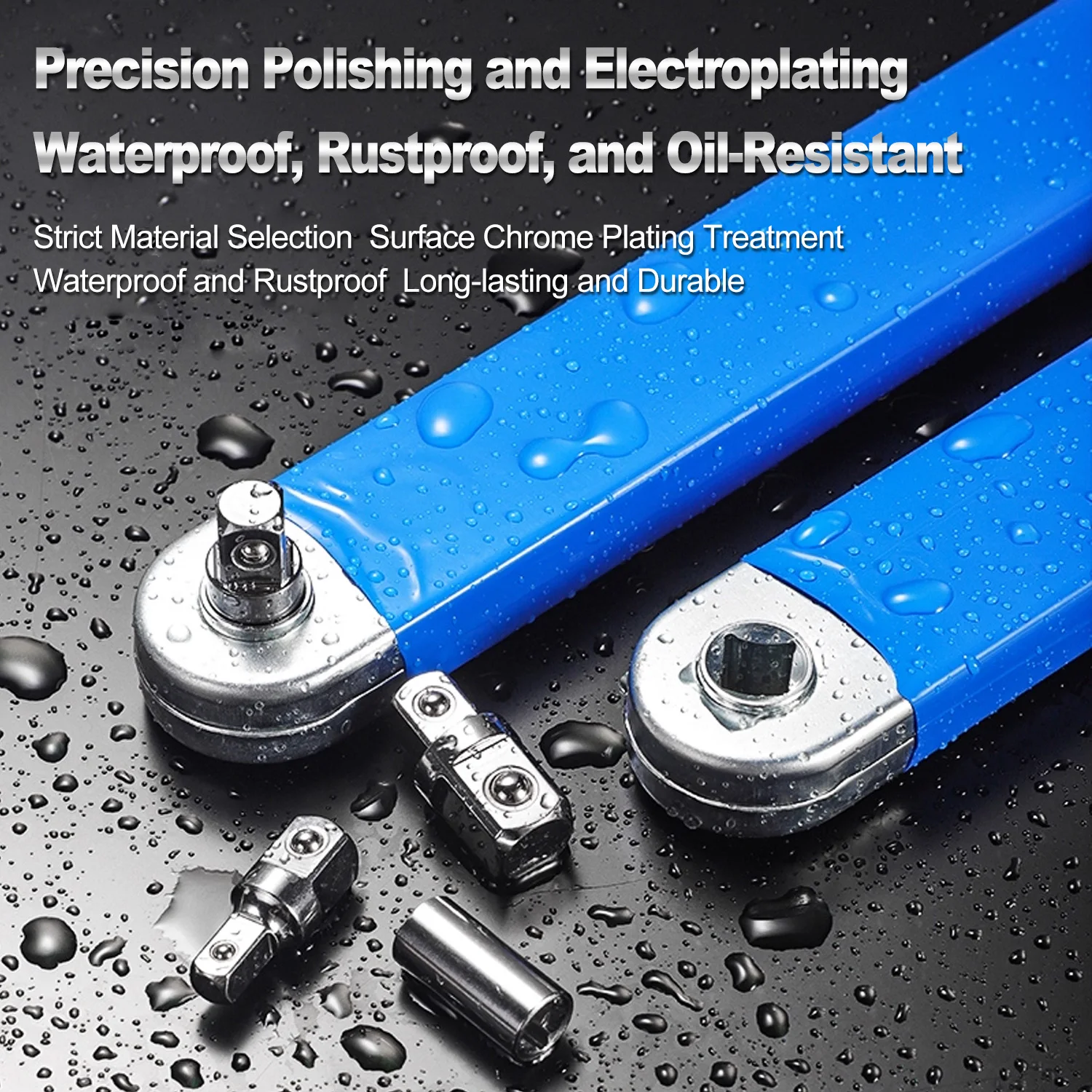 Professional Zero Offset Extension Wrenc Tight Spaces Extension Tool 1/2 in 1/4 in. 3/8 in Auto Repair Tool Home Tool Set