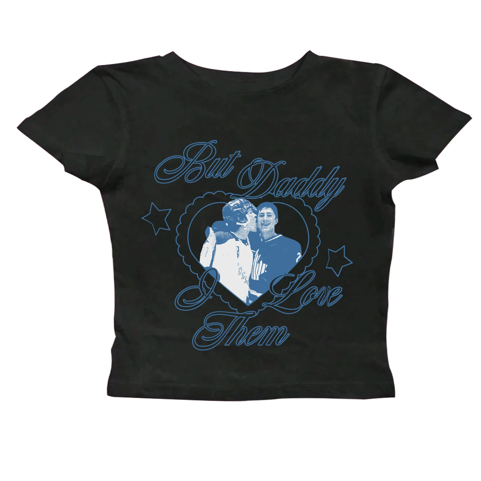 Heated Rivalry Ilya Shane But Daddy I Love Them Crop Tops T-Shirt Girls Fashion Women O-Neck Short Sleeve 2