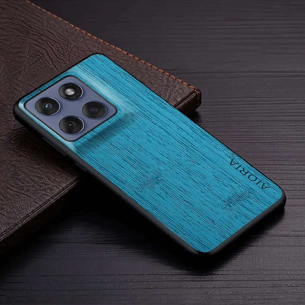 Luxury Bamboo Wood Pattern Leather Phone Case for Motorola Edge 60 Fusion
