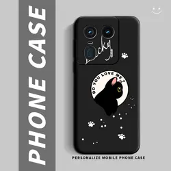 Charming Cat & Flower Silicone Soft Phone Case - Vibrant Cartoon Design for Moto X50 Ultra (HS-C0076)