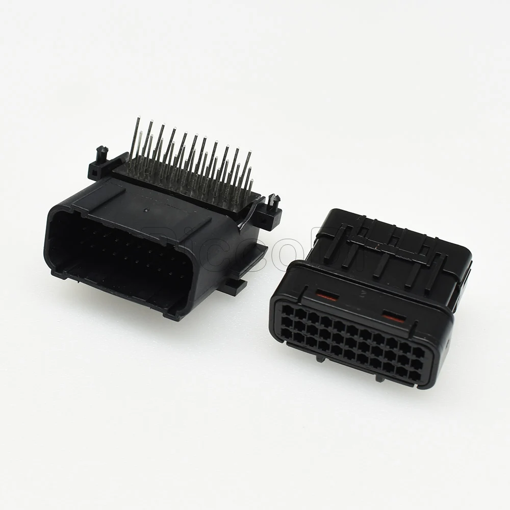 1〜20セット,0.6mm,33ピン,ecuメス,オス,防水電気ケーブルコネクタ6188