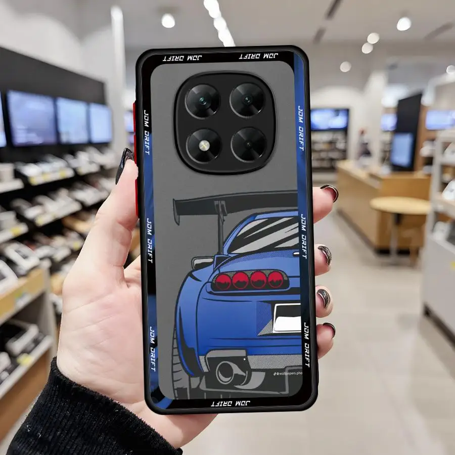 Japanese Drift Car Design Phone Case - Sleek Back Cover