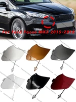 For Ford Focus 3 MK3 2015 2016 2017 2018 Car Front Bumper Tow Hook Cover Cap Trailer Hauling Eye Cover Lid 1