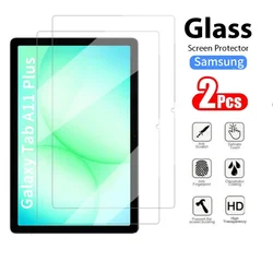 2 - Pack Premium Tempered Glass Screen Protector for 11 - Inch Tablets - 2025 Edition (Tab A11 Plus 2PCS)