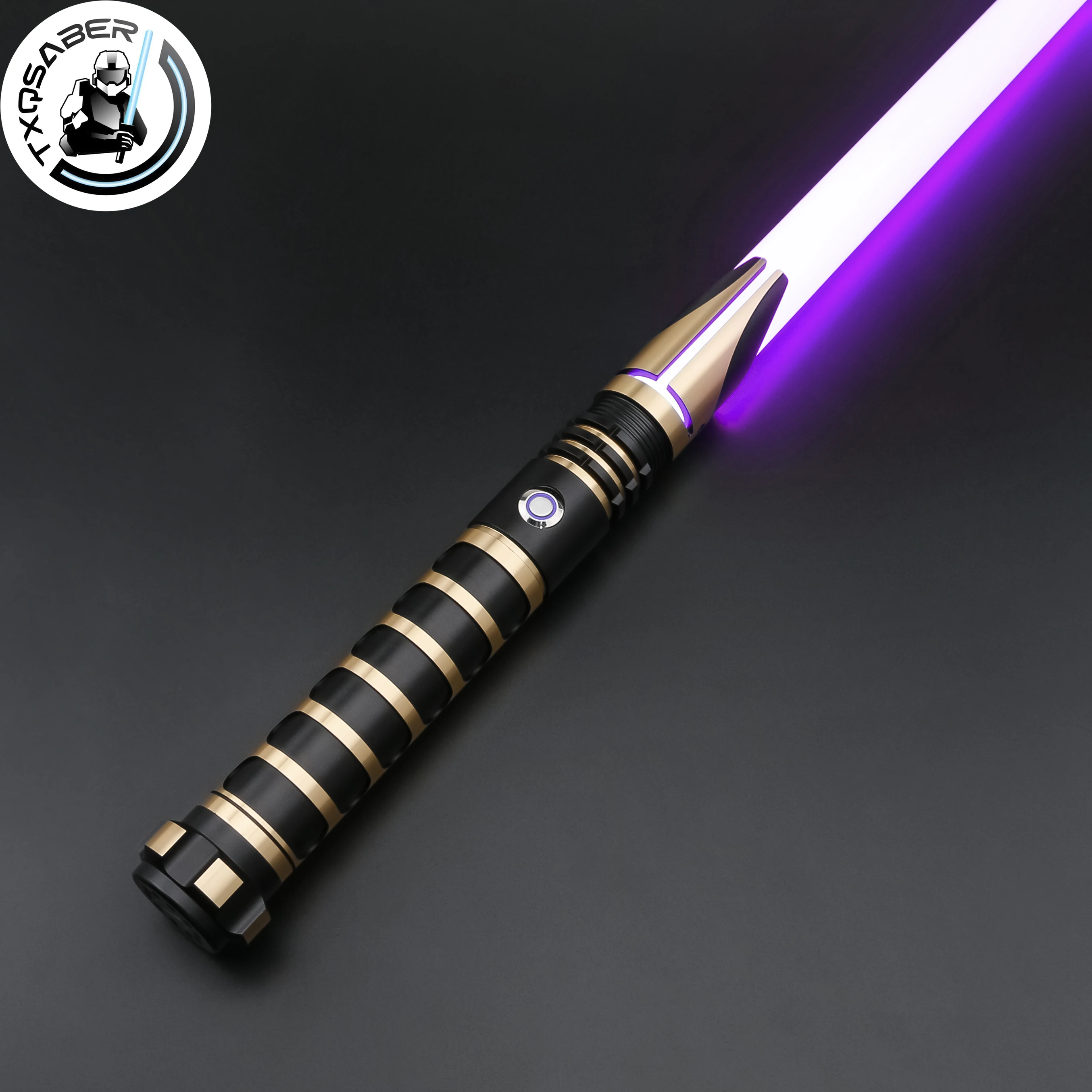 

TXQSABER Heavy Dueling LightsaberRGB Pixel Smooth Swing Metal Handle Hilt Flash Clash Force Blaster Lightsaber Adult Toys