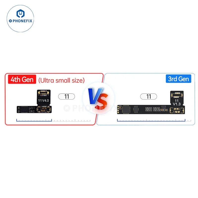 JCID 4세대 태그온 배터리 수리 플렉스 케이블 (아이폰 11-16 Pro Max 배터리 상태 데이터 수정 및 배터리 팝업 오류 해결)