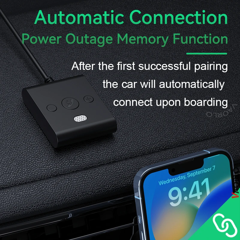 Bluetooth 5.4 AUX Car Adapter Wtih Mic 3.5MM USB U-Disk Stereo Wireless Audio Receiver Car Kit Handsfree Calls Navigation Music bluetooth adapter,bluetooth audio receiver,audio adapter,bluetooth aux adaptor