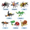Ladybug Insects Building Blocks Toys Set - Long-Lasting Play for Kids, Great Collectible Models Dragonfly Mantis Housefly & More 3