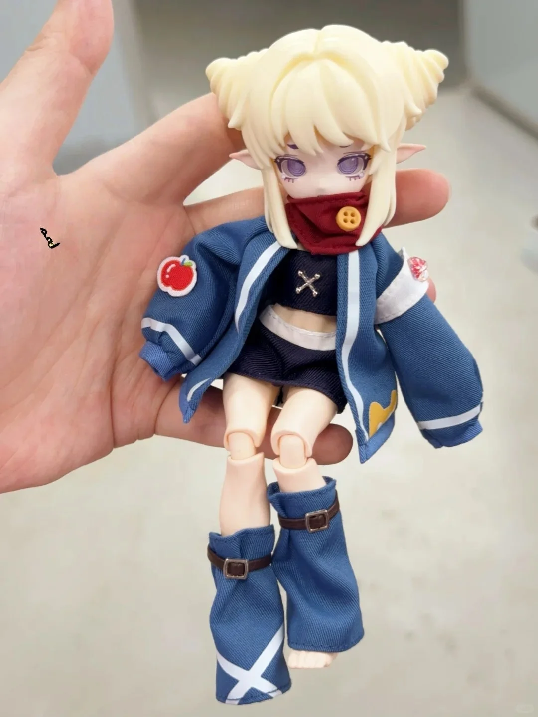 Orijinal Stokta Mantar Mantarı 12 Noktalı BJD Kör Kutu Hareketli Eklemli Zarif Masaüstü Süsü Hediyelik Eşya