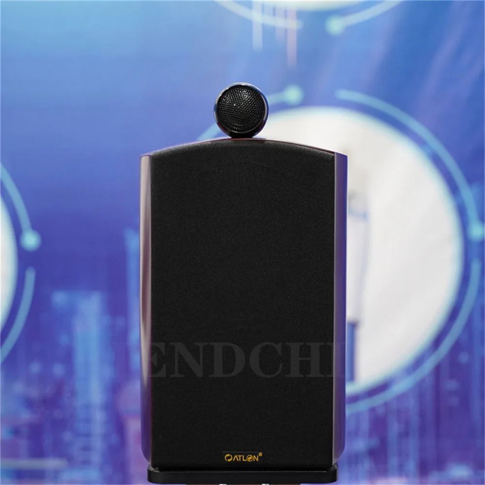 ONL-S05 WZ-501S 5.5 Inch HiFi Bookshelf Speaker Two-way 70W-150W/ 4 Ohm Monitor Speakers Red Color