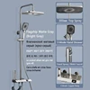 Bathroom Shower Set with LED Display Piano Keys Bath Shower Rain Shower Complete Bathroom Accessories 5