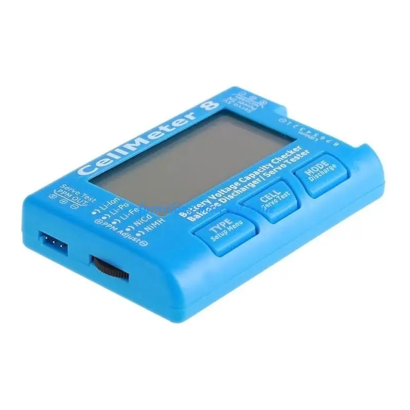 Testeur de Batterie Lipo 2-8S Cellmeter avec Rétroéclairage - Outil Modélisme