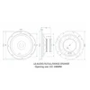 LII AUDIO 6.5 inch F-6 Car Horn Study HIFI Full Frequency Unit 4ohm/25W (1 Pair ) 4