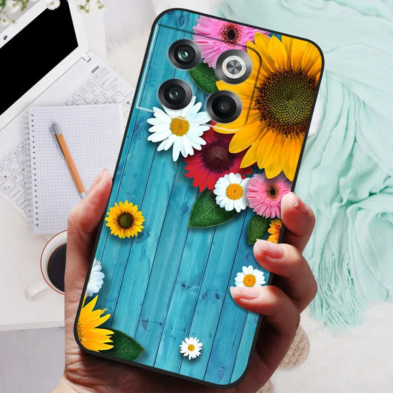 Stylish Black Lion and Wolf Silicone Soft Phone Case - Protective Shell