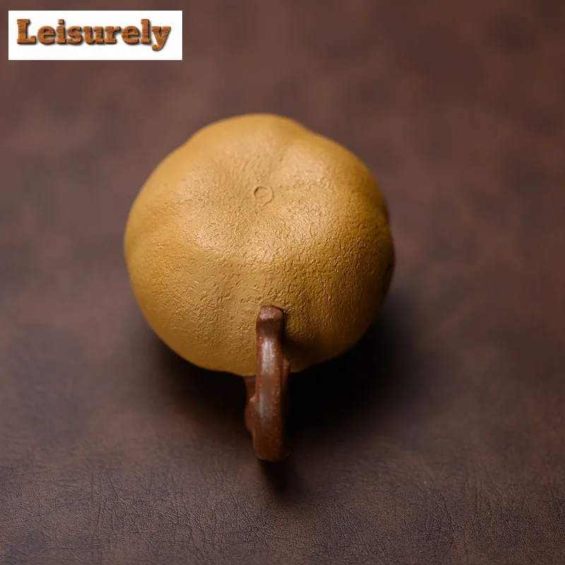 77ml Luxury Yixing Purple Clay Teapots Handmade Eggplant Pot Raw Ore Section Mud Kettle With Strainer Zisha Tea Set Tea Services