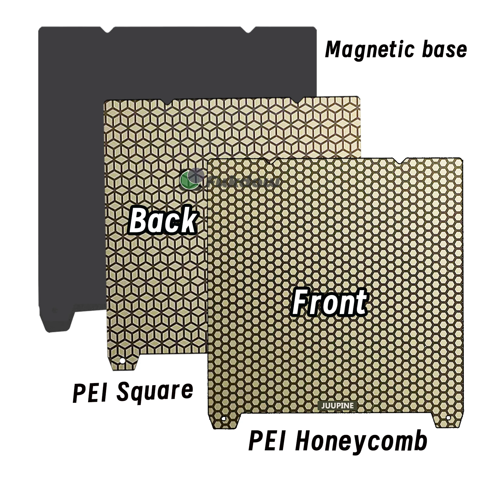 thumbnail image 1 of Para placa de construcción Ender3 V3 SE Textura Pei Resorte de acero 235x235 PET PEO Hoja para Creality K1C/K1/K1Max Ender3 V3 SE/S1Pro310x315, 1 of 5