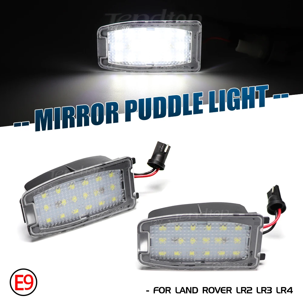 

Светодиодный ная лампа для бокового зеркала заднего вида для Land Rover Freelander 2006-2014 LR2 LR3 LR4 Range Rover Sport L322