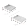 Cabinet pull-out storage rack,kitchen dish rack,spice rack,No punching telescopic expansion storage box, cutlery storage basket 2