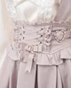 Japanese Liz Mine Mass Production Detachable Suspender Skirt Spring and Autumn Heart Cross Suspender Back Bow Straps Skirt 6