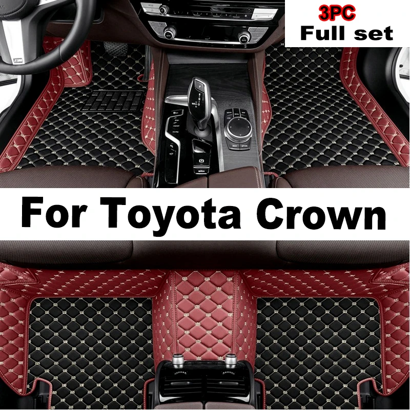 

Car Mats Floor For Toyota Crown Royal Saloon S200 2008 2009 2010 2011 Waterproof Floor Mats Car Interior Parts Car Accessories