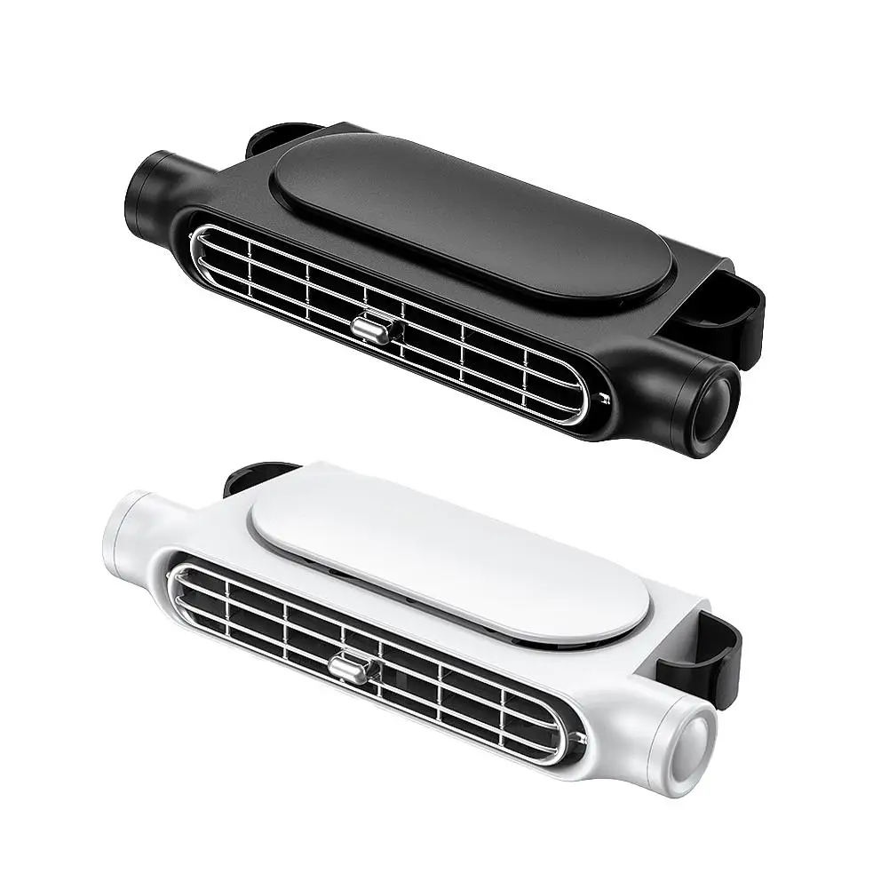 카시트 선풍기 뒷좌석 냉각 선풍기, 앞뒤 좌석 헤드레스트, 냉각 공기 선풍기, USB 전원 조절 스트랩, 자동차 인테리어 장식 선풍기